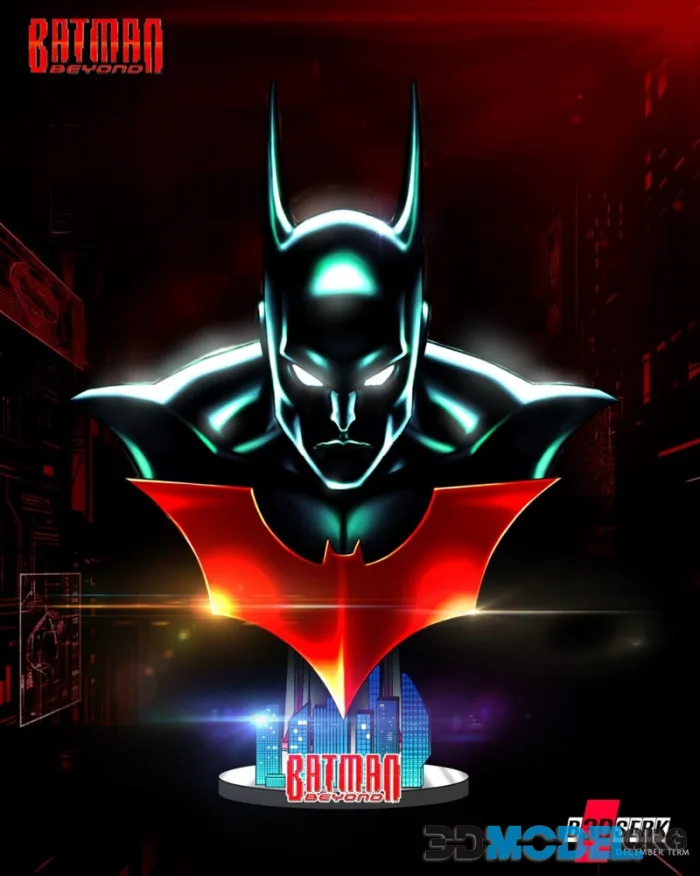B3dserk - Batman Beyond Bust Portrait – Printable