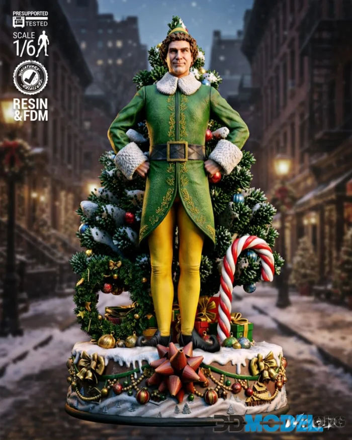 Wicked - Elf Sculpture – Printable
