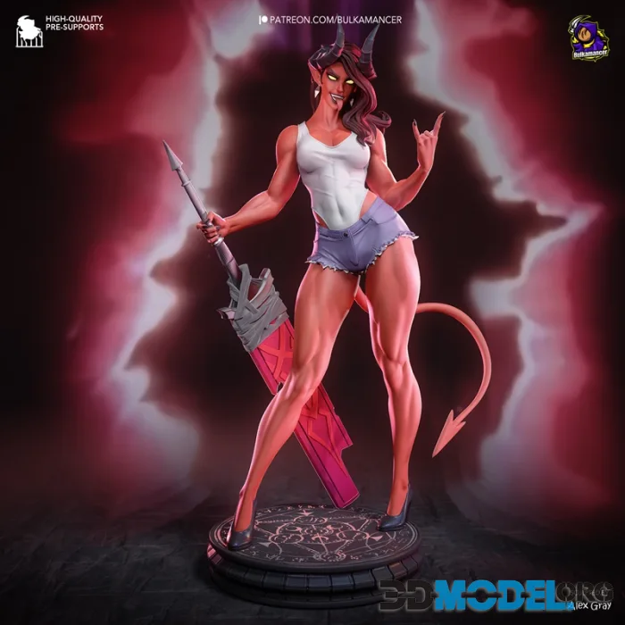 Bulkamancer Sculpts - Malevola – Printable