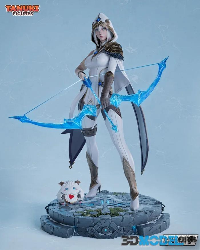 Tanuki Figures - Ashe - League of Legends – Printable