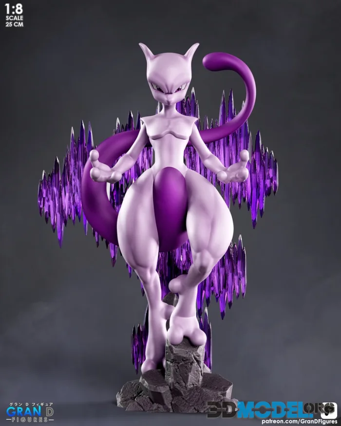 Mewtwo Gran D Figures – Printable
