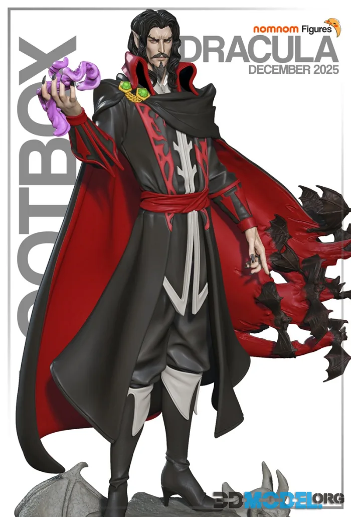 Nomnom Figures - Dracula - Castlevania – Printable