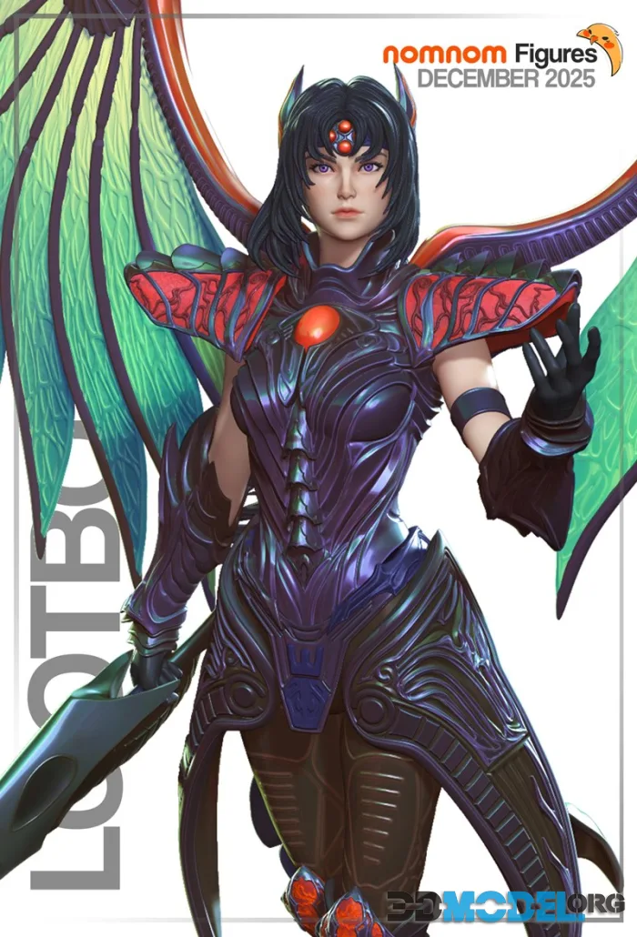 Nomnom Figures - Rose - Legend of Dragoon – Printable