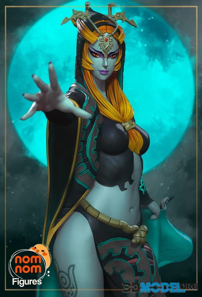 Nomnom Figures - Midna - Legend of Zelda – Printable