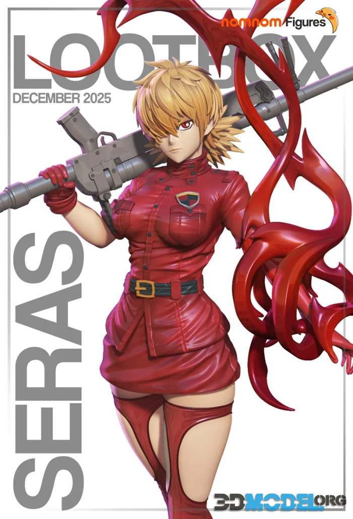 Nomnom Figures - Seras Victoria - Hellsing Ultimate – Printable
