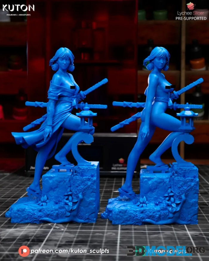 Kuton Figurines - Kira Mekai NSFW Version – Printable