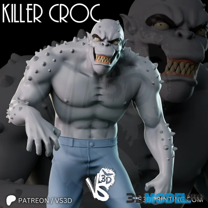 VS3D - TAS Killer Croc – Printable