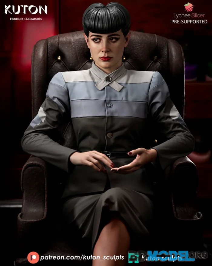 Kuton Figurines - Rachel Blade Runner – Printable