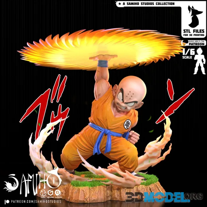 Samiho Studios - Krillin Kienzan – Printable