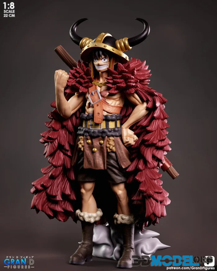 Gran D. Figures - Luffy (Elbaf) - One Piece – Printable