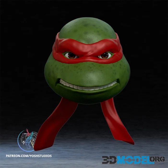 Raphael Helmet – Printable