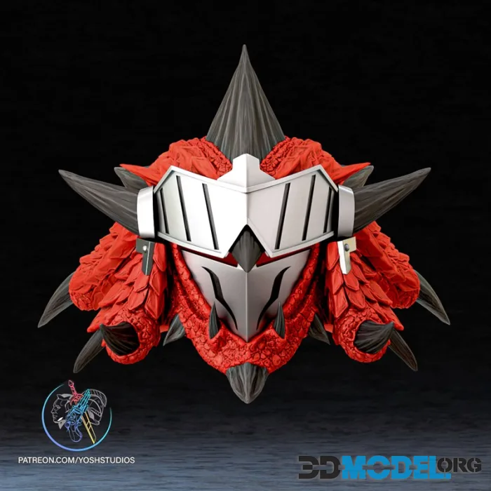 Rathalos Helmet – Printable
