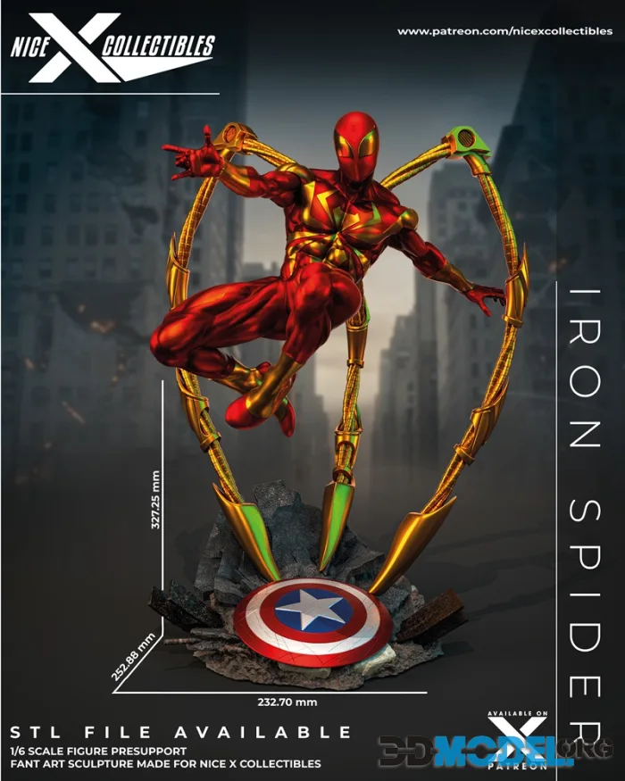 Nice X Collectibles - Iron Spider – Printable