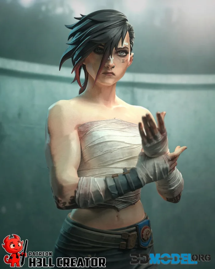 h3LL creator - Vi (Arena Fighter) – Printable