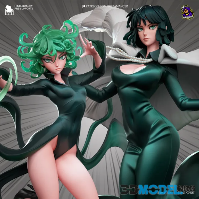 Bulkamancer Sculpts - Fubuki and Tatsumaki – Printable