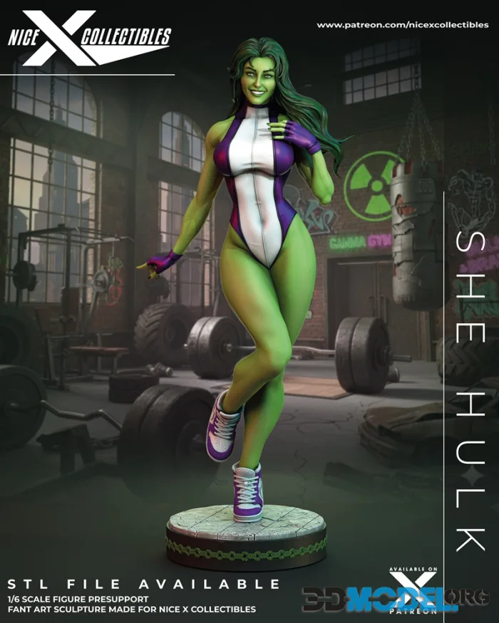 Nice X Collectibles - She-Hulk – Printable