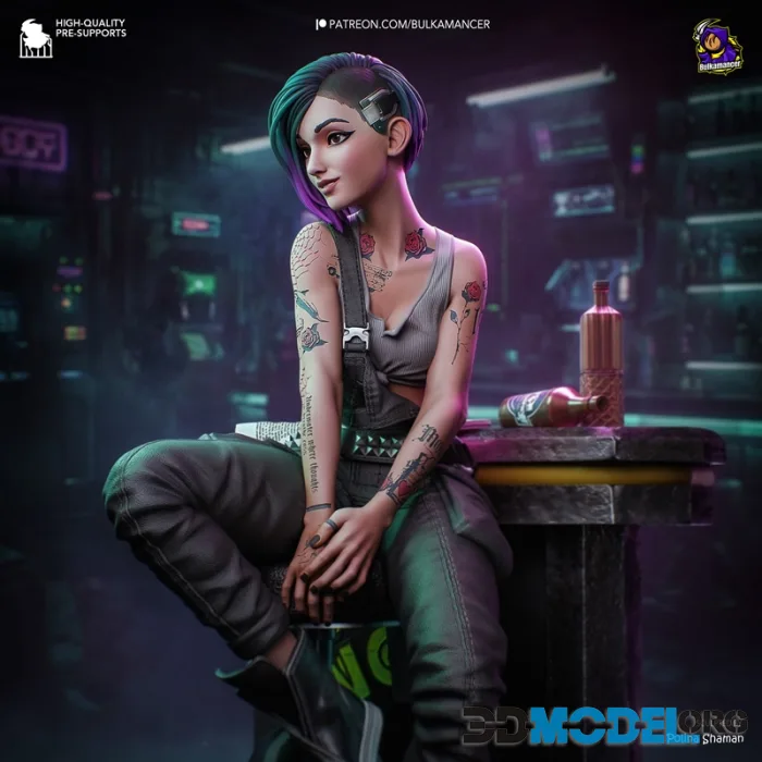 Bulkamancer Sculpts - Judy – Printable