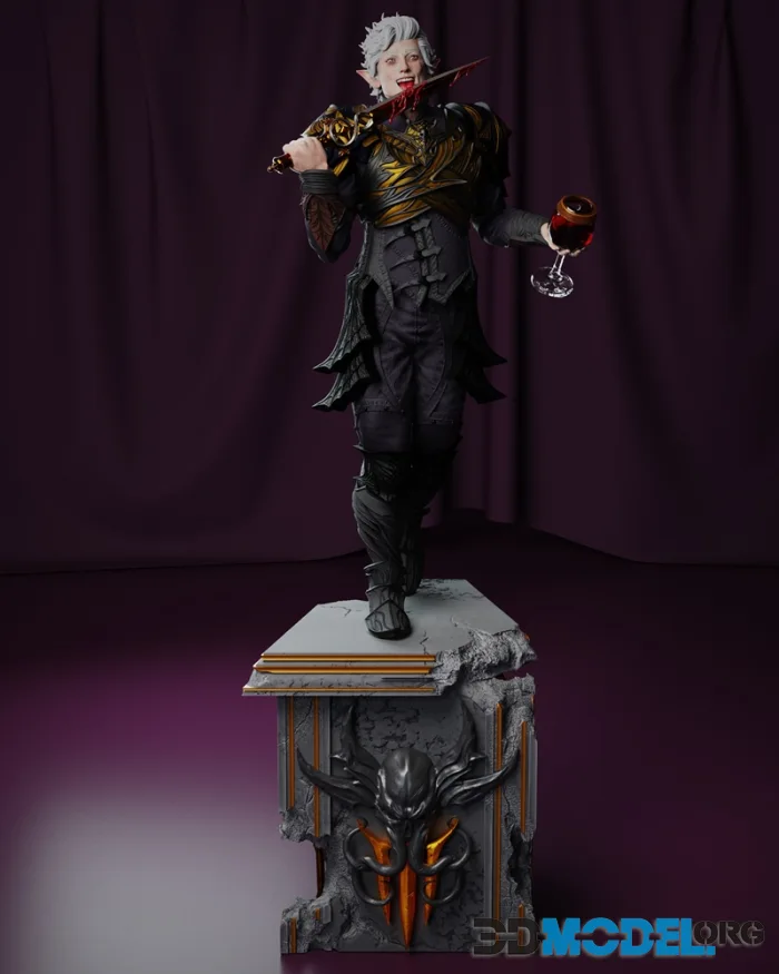 Castro 3D - Astarion Ancunin Baldurs Gate 3 – Printable