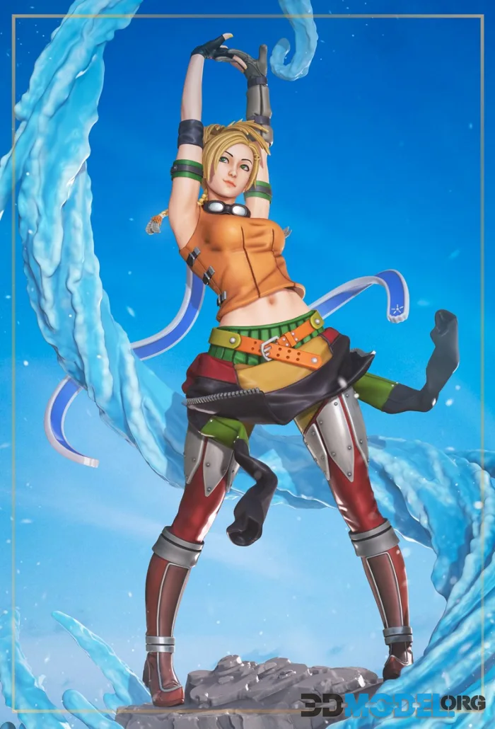 Nomnom Figures - Rikku - Final Fantasy – Printable