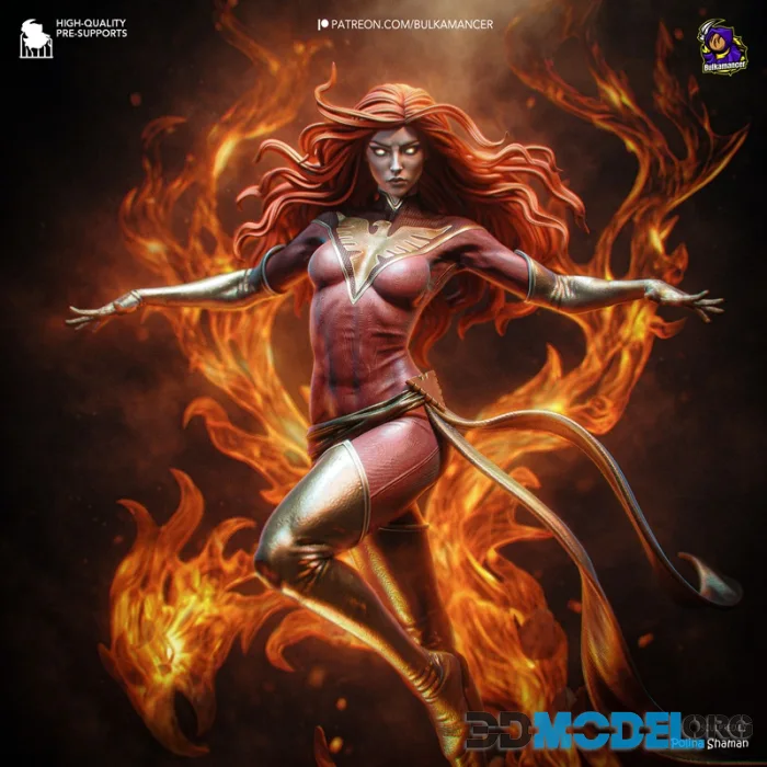 Bulkamancer Sculpts - Dark Phoenix – Printable
