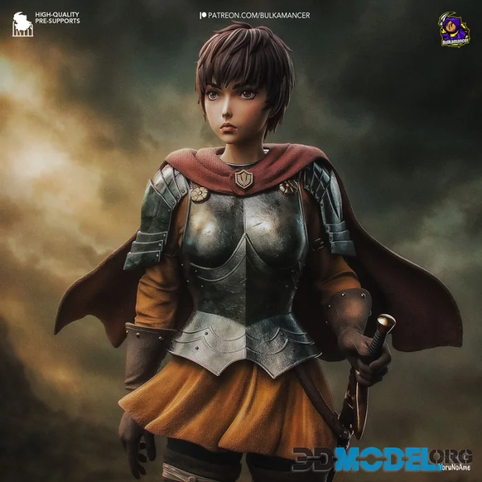 Bulkamancer Sculpts - Casca – Printable