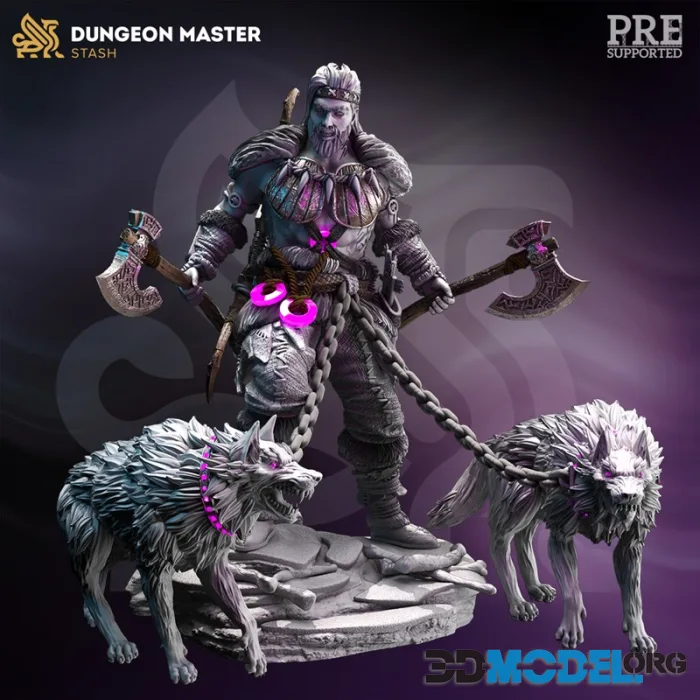 Goliath Wolf Master - Wajoski – Printable