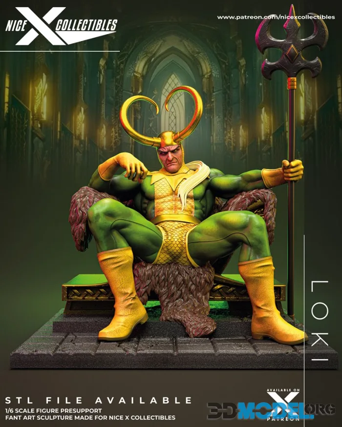 Nice X Collectibles - Loki – Printable