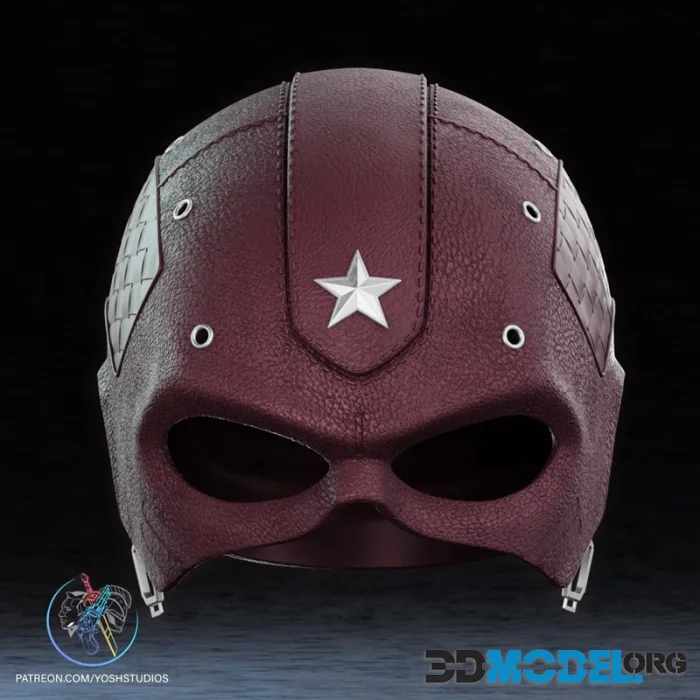 Red Guardian Thunderbolts Helmet – Printable