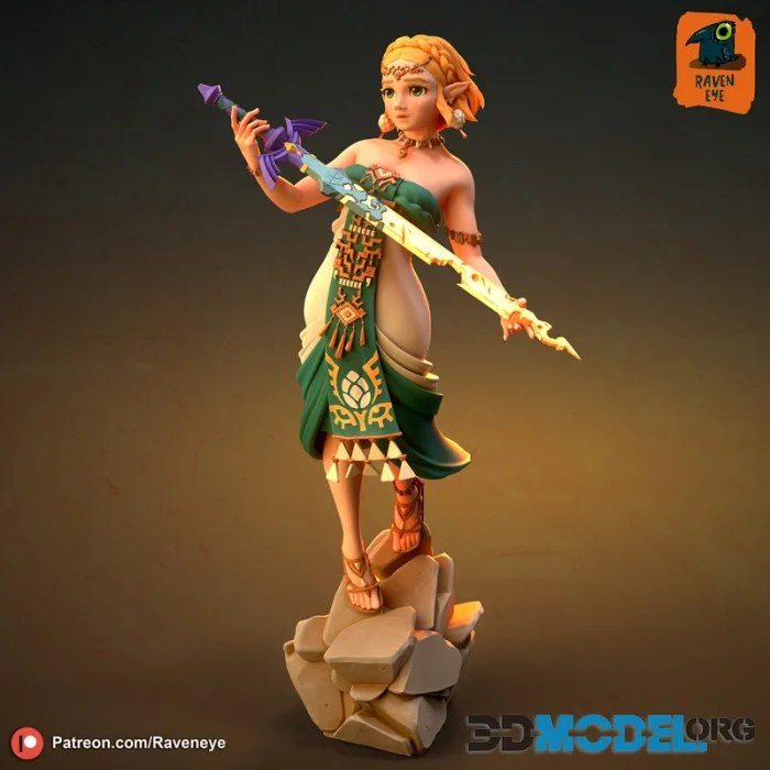 Raven Eye - Princess Zelda – Printable