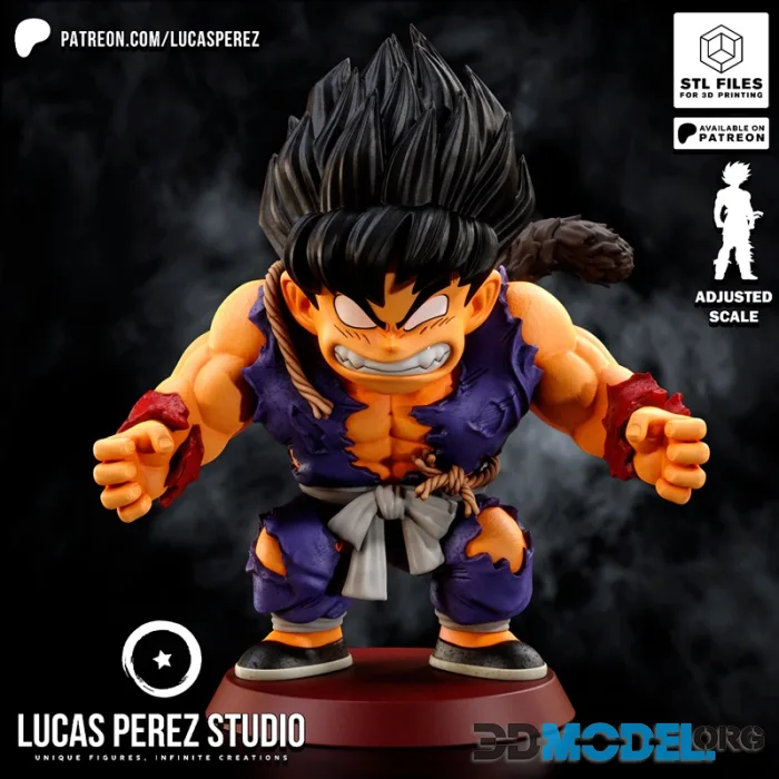 Lucas Perez - Goku Ozaru Transformations – Printable