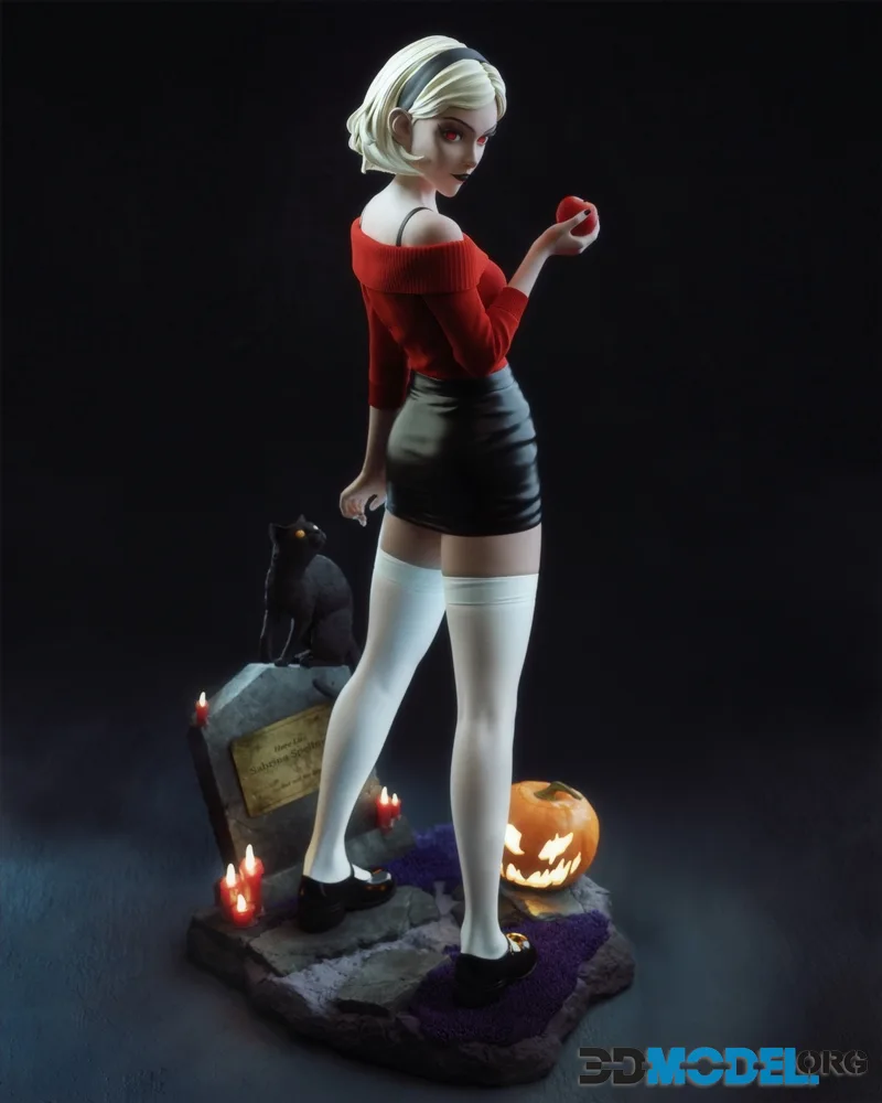 CA 3D Studios - Sabrina Spellman – Printable