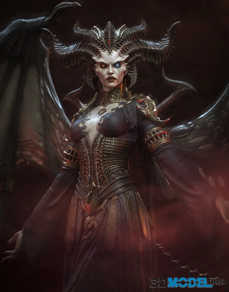 CA 3D Studios - Lilith – Printable