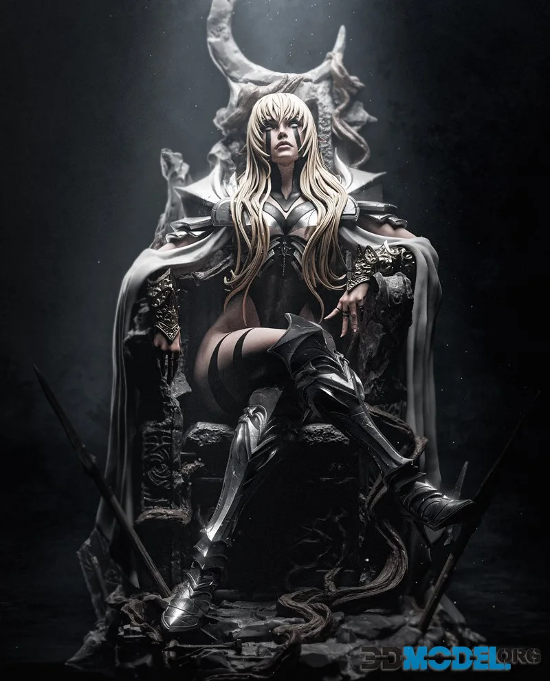 CA 3D Studios - The Underworld’s Grand Matriarch – Printable