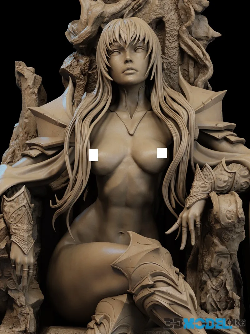 CA 3D Studios - The Underworld’s Grand Matriarch NSFW Version – Printable