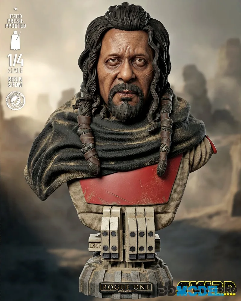 SW3D - Malbus Portrait Bust – Printable