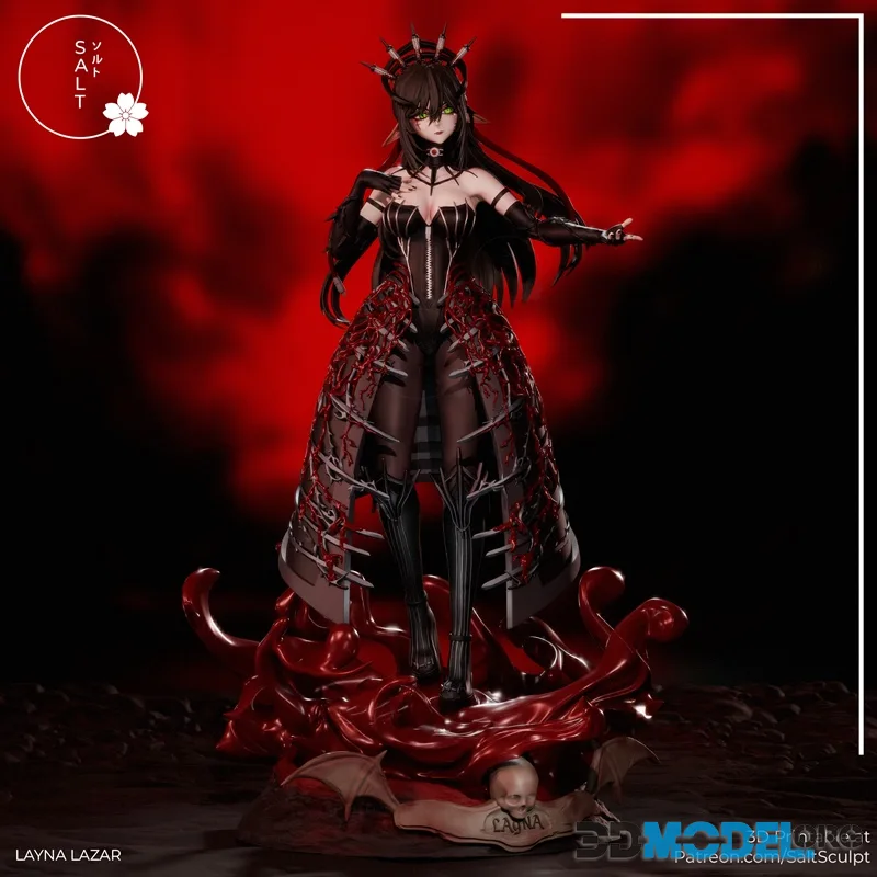 SaltSculpt - VTUBER - Layna Lazar – Printable