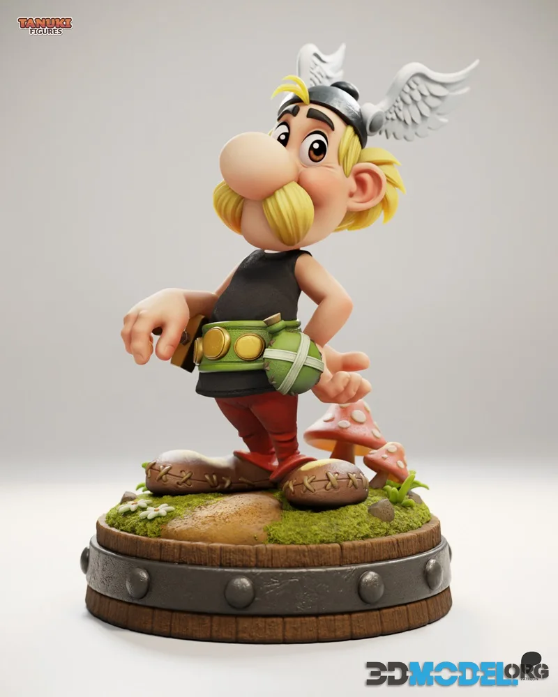 Tanuki Figures - Asterix TOON – Printable