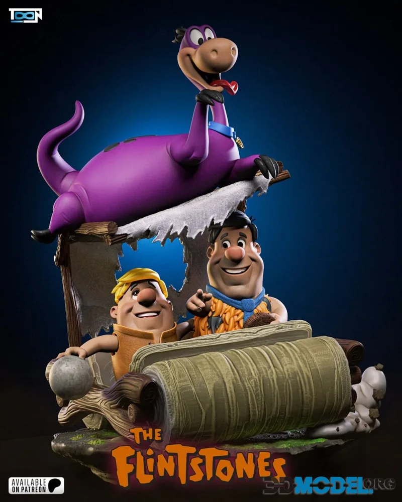 Toon Studios - Flintstones – Printable