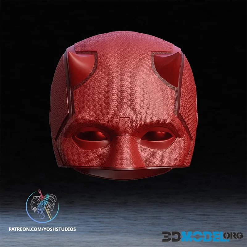 Daredevil Born Again Helmet – Printable