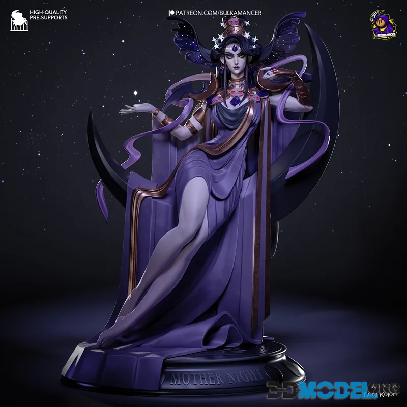 Bulkamancer Sculpts - Nyx - Hades – Printable