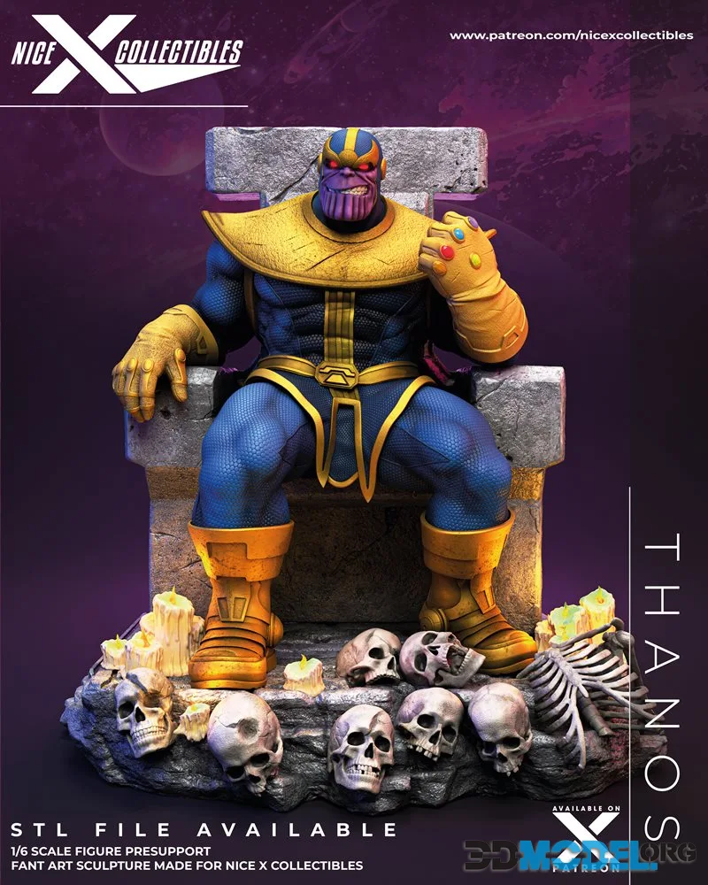 Nice X Collectibles - Thanos Classic – Printable