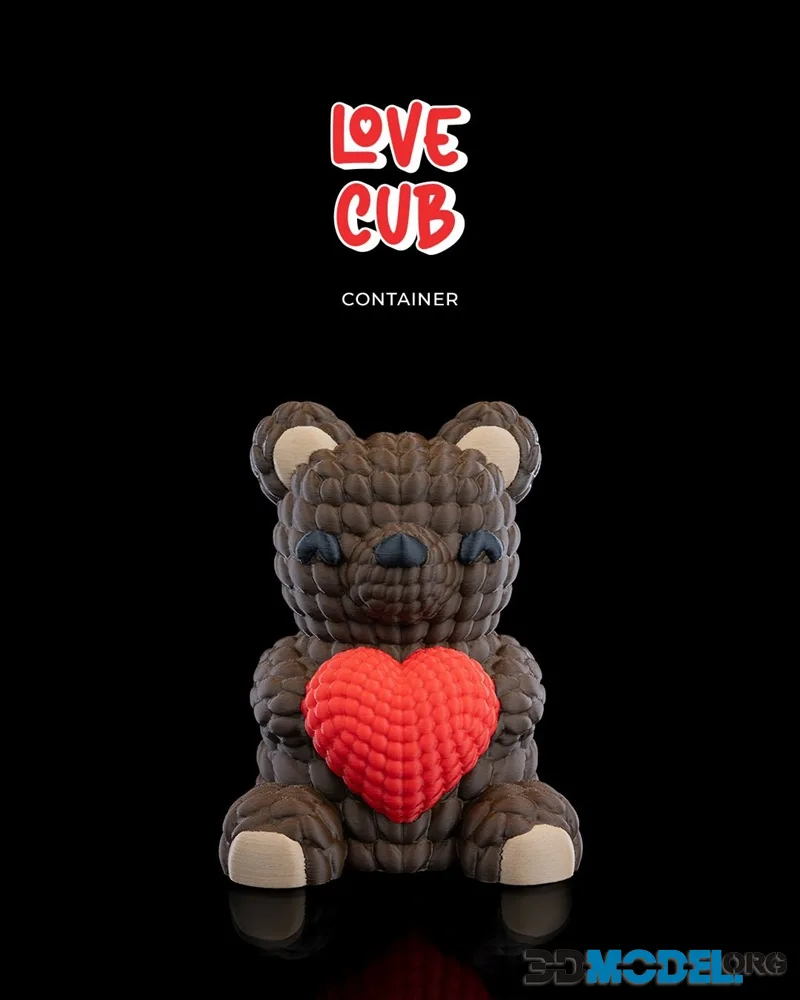 Love Cub Container – Printable