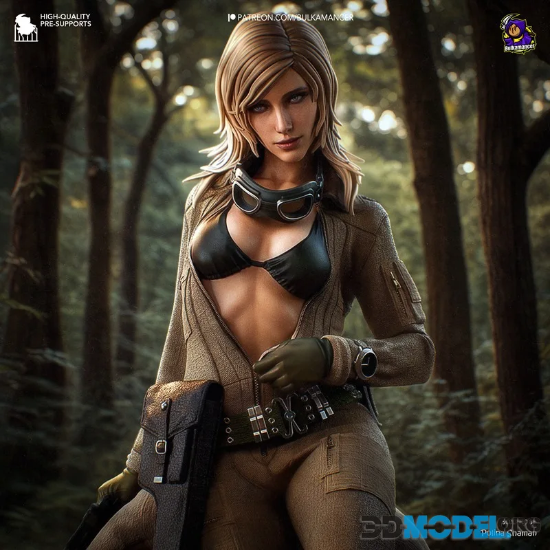 Bulkamancer Sculpts - EVA - Metal Gear Solid Delta - Snake Eater – Printable