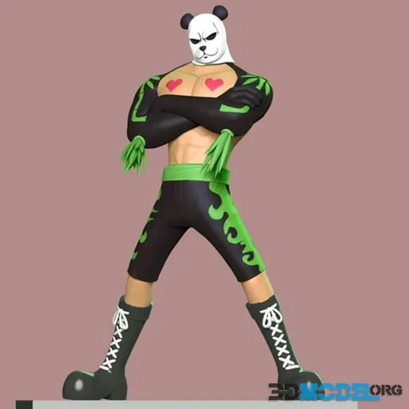 Pandaman – Printable