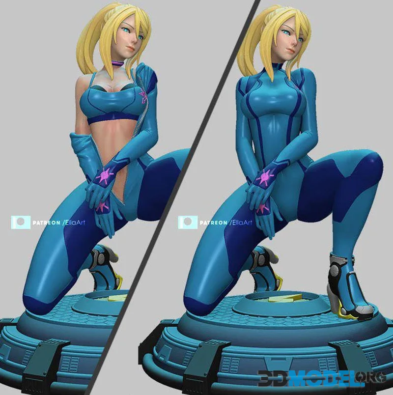 EllaArt - Metroid Samus Aran – Printable