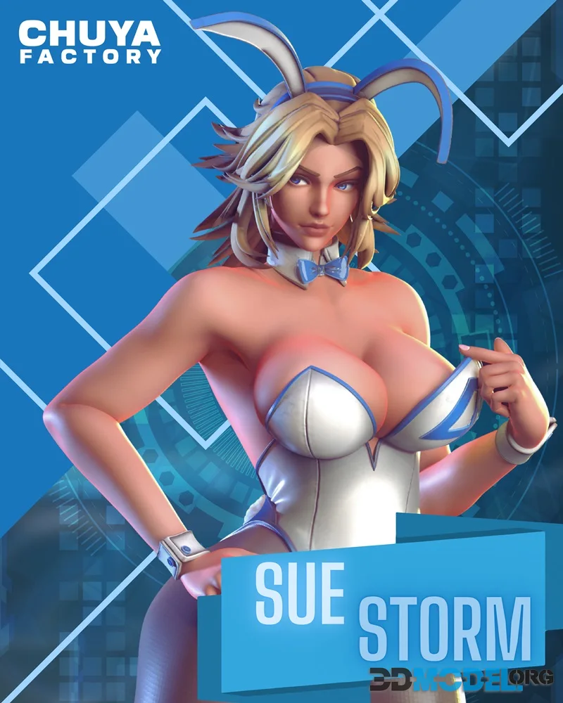 Chuya Factory - Sue Storm - Invisible Woman – Printable