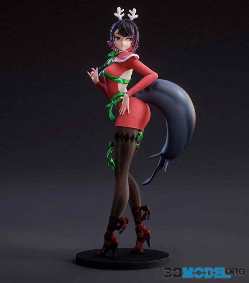 Shercoon3D - Christmas Ellen Joe – Printable