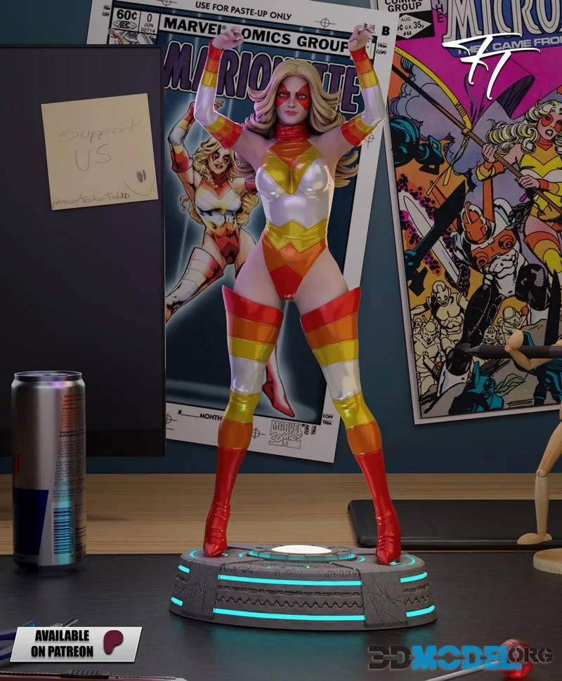 Trick or Treat - Marionette (Micronauts) – Printable