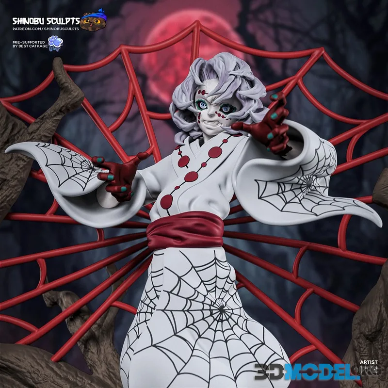 Shinobu Sculpts - Rui - Kimetsu no Yaiba – Printable