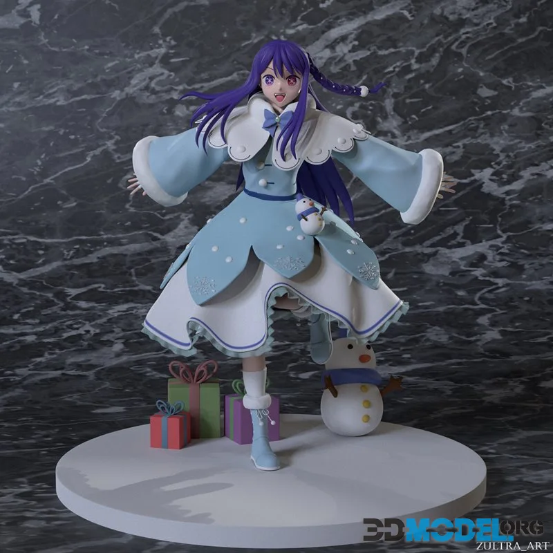 Christmas Ai Hoshino by Zultra – Printable